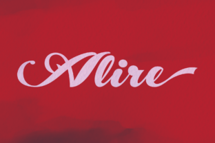 Alire: A Cursive Font for Elegant Editorial Design