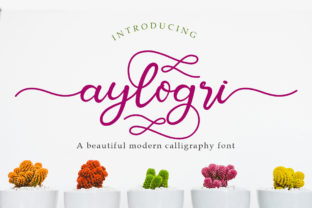 Aylogri: A Premium Script Font for Creative Projects