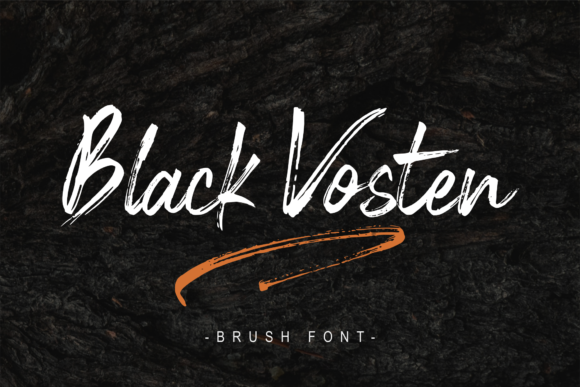 Black Vosten: A Bold and Charming Font for Your Brand