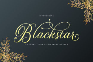 Blackstar: The Charming Calligraphy Font for Marketers
