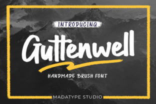 Bring Your Designs to Life with Guttenwell Font
