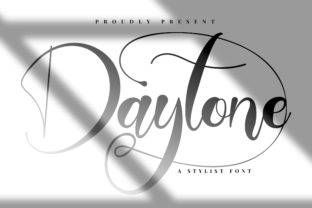 Daytone: A Handwritten Font for Editorial Elegance