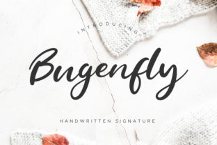 Discover Bugenfly: A Fresh Script Font for Creative Branding