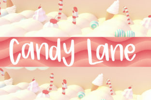 Discover Candy Lane: A Sweet and Whimsical Typeface