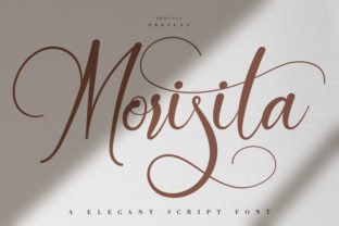 Discover Morisita: A Modern Script Font for Editorial Charm