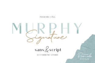 Discover Murphy: A Charming Font Duo for Crafters