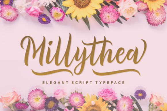 Elevate Your Brand with Millythea: A Whimsical Handwritten Font