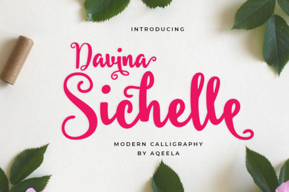 Elevate Your Editorial Design with Davina Sichelle Font