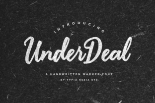 Enhance Your Brand with Under Deal: A Handwritten Script Font