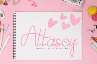 Enhance Your Editorial Design with Attasey Signature Font