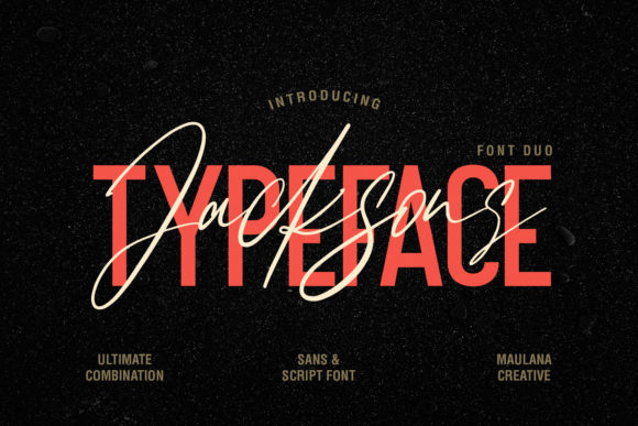Enhance Your Web Design with Jacksons Duo Font