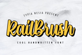 Enhance Your Web Design with Rail Brush Font