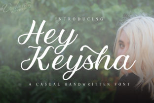 Hey Keysha: A Modern Script for Web Design