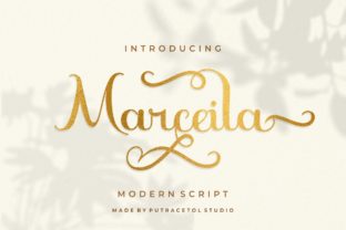 Marceila: A Romantic Script Font for Editorial Design