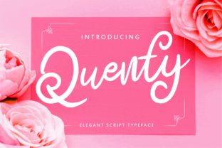 Quenty: A Fresh Script Font for Engaging Visuals
