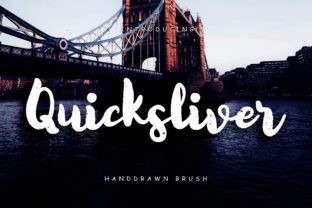 Quicksliver: Elevate Your Brand with This Unique Script Font