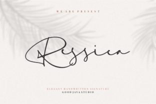 Ressica: A Handwritten Font for Elegant Web Design