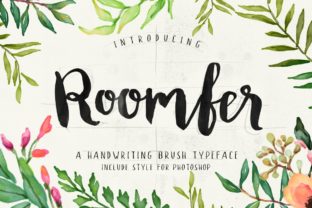 Roomfer: A Natural Script Font for Editorial Design