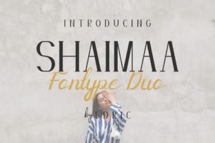 Shaimaa: A Versatile Font Duo for Creative Branding