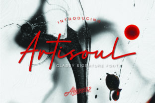 Transform Your Brand with Artisoul: A Classy Handwritten Font