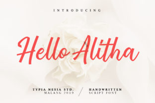 Transform Your Brand with Hello Alitha: A Charming Script Font
