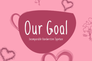 Transform Your Brand with Our Goal: A Handwritten Display Font