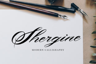 Transform Your Brand with Shergine: A Premium Script Font