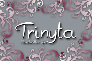 Trinyta: A Script Amp Font for Elegant Branding